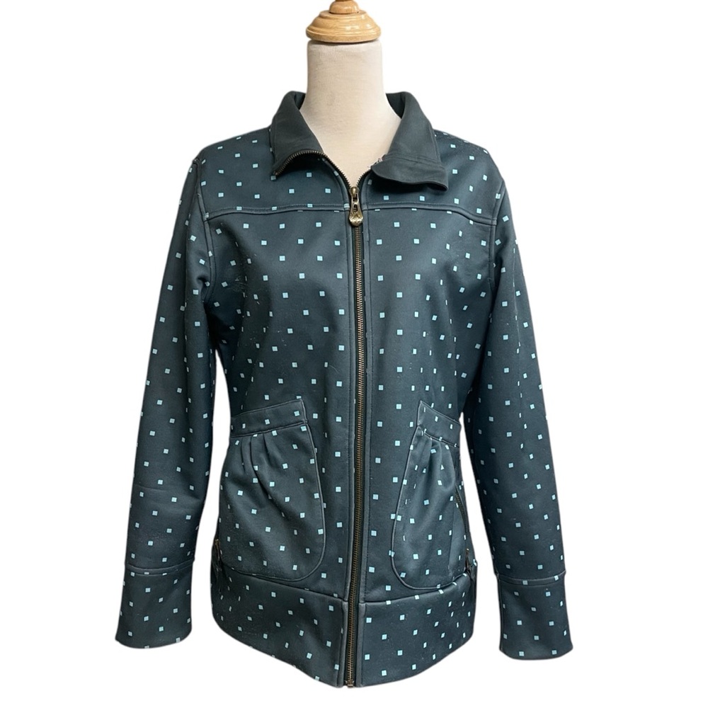 Burton Dryride Women's Large Snowboarding Ski Jacket Coat Full‎ Zip Blue Size L